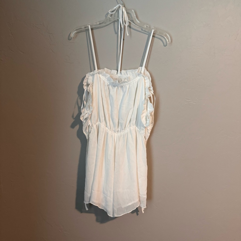 House of Harlow 1960 REVOLVE Garnier Romper Romantic Wedding Bride Bachelorette - Picture 9 of 11